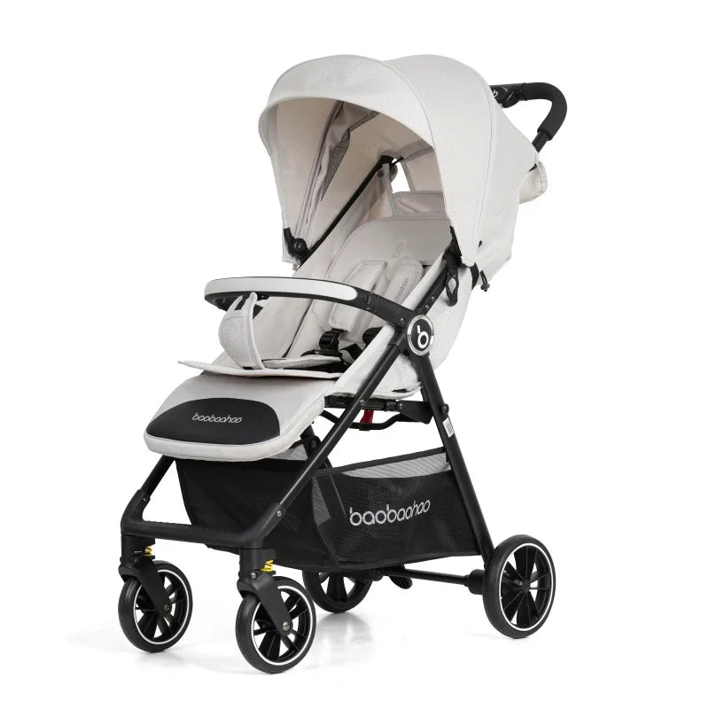 JXB Compact Multifunktions-Kinderwagen Von Hoher Qualität Mit Großem Aufbewahrung Skorb