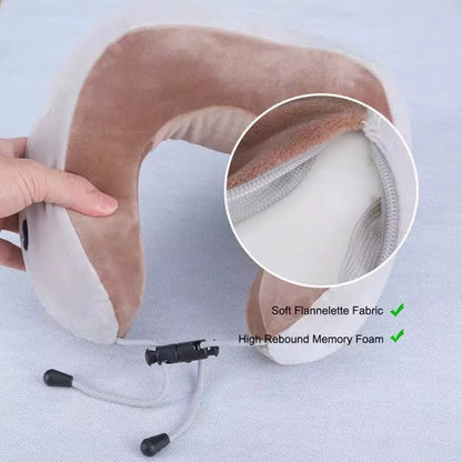 Neck Massage Pillow Heating Vibration Kneading Electric Cervical Shoulder Massage Products Relaxing Massager for Travel