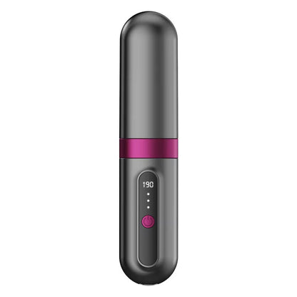 Portable Wireless Hair Straightener Brush Negative Ion Mini Hot Comb with Led Screen