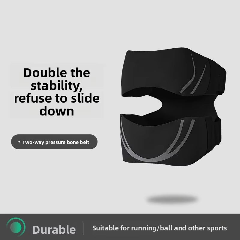 Patella-Band Sport-Knieschoner Weich Stark Atmungsaktiv Für Laufen Seilspringen Badminton & Fitness Schmerzlinderung