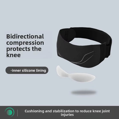 Patella-Band Sport-Knieschoner Weich Stark Atmungsaktiv Für Laufen Seilspringen Badminton & Fitness Schmerzlinderung