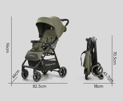 JXB Compact Multifunktions-Kinderwagen Von Hoher Qualität Mit Großem Aufbewahrung Skorb