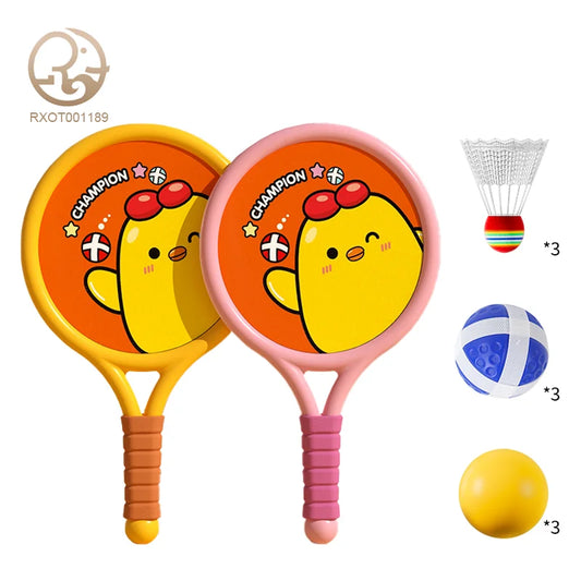Buntes Badminton Schlägerset Sportspiel Spielzeug Für Kinder 2 Bis 4 Jahre Spaß Outdoor Family Interactive Games