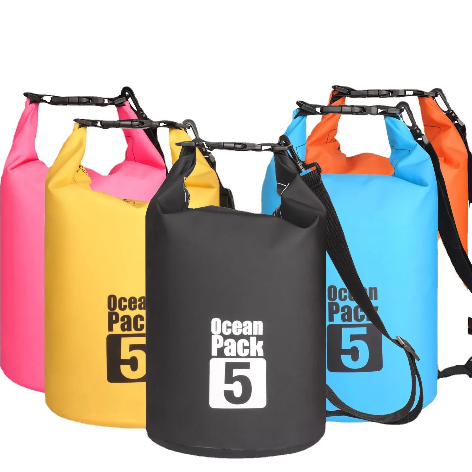 Kostenlose Probe Ocean Pack Großhandel 2L 3L 5L 10L 15L 20L 30L Pvc-Plane Wasserdichter Trockenbeutel Wasserdichter Rucksack