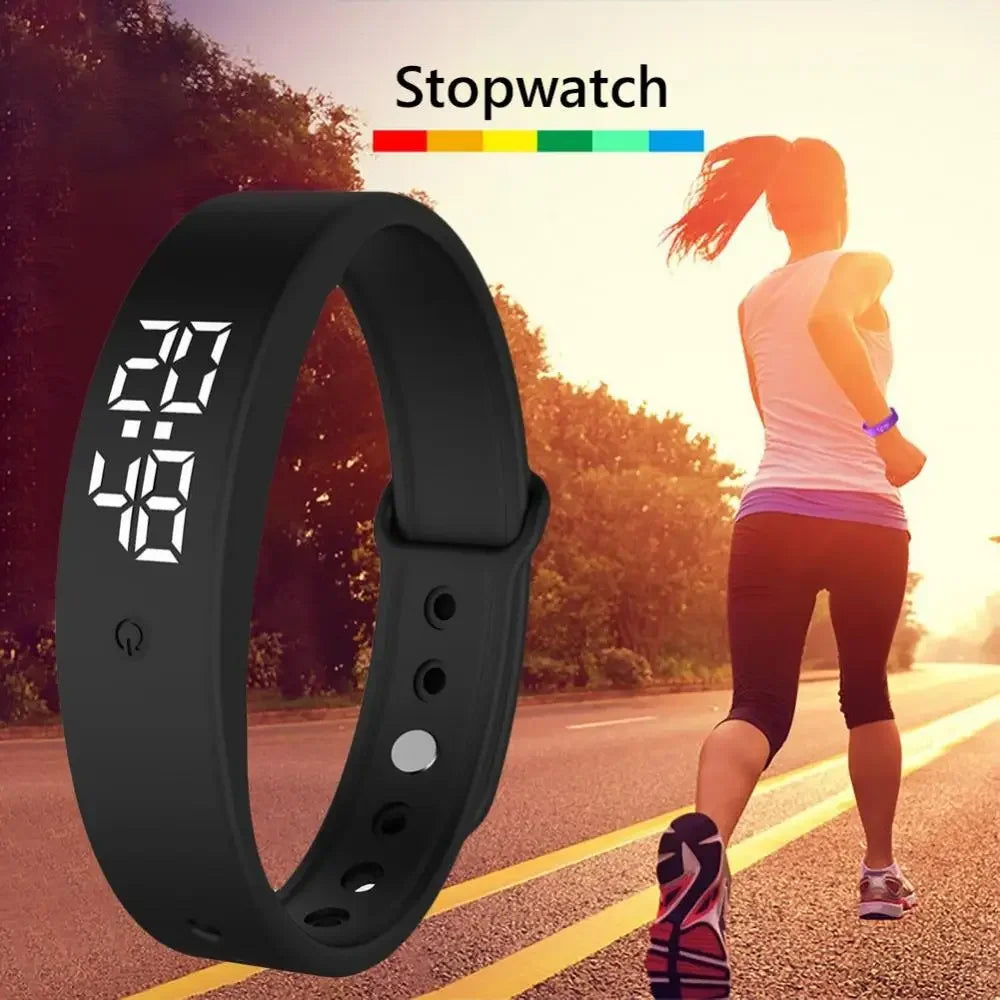 Oled-Display, Vibrierender Alarm, Vibrationsalarm, Wasserdicht, Für Smartband-Uhr, Vibrierendes Alarmarmband, Intelligentes Gesundheitsarmband