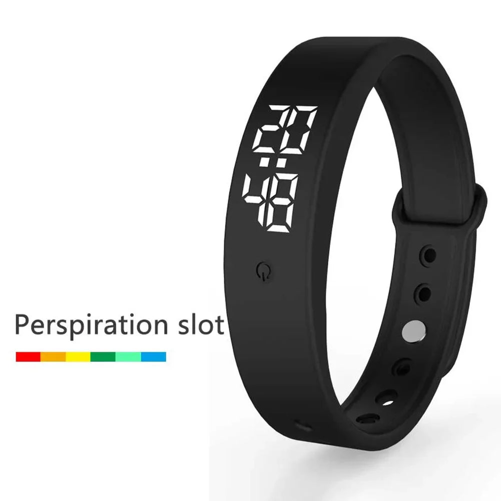 Oled-Display, Vibrierender Alarm, Vibrationsalarm, Wasserdicht, Für Smartband-Uhr, Vibrierendes Alarmarmband, Intelligentes Gesundheitsarmband