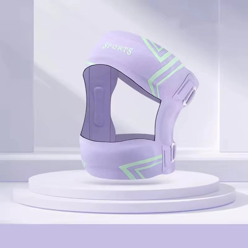 Meistverkaufte Weiche Sport-Knieschoner Verstellbare Kompressions-Patellasehnen-Bandage Polyester-Unterstützung Seitliche Stabilisatoren