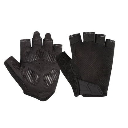 Maxbrace Outdoor-Sport Atmungsaktive Rutschfeste Handflächenpolster Halbfinger-Rennrad-Mountainbike-Handschuhe