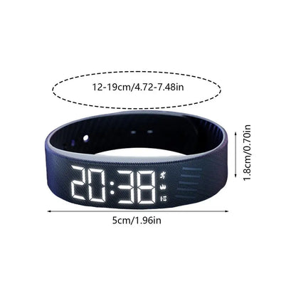Oled-Display, Vibrierender Alarm, Vibrationsalarm, Wasserdicht, Für Smartband-Uhr, Vibrierendes Alarmarmband, Intelligentes Gesundheitsarmband