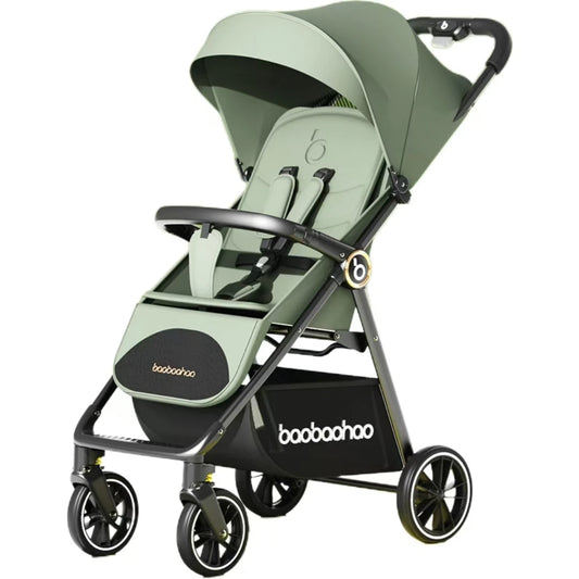 JXB Compact Multifunktions-Kinderwagen Von Hoher Qualität Mit Großem Aufbewahrung Skorb