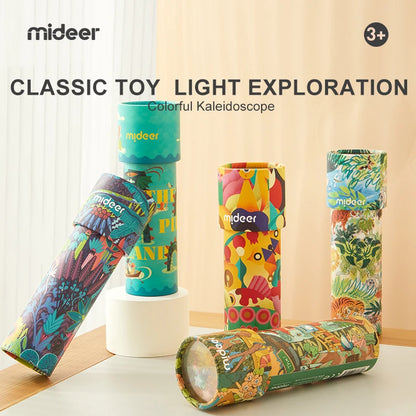 Mideer MD4229 Buntes Kaleidoskop-Dragon Meeresabenteuer Mini-Kaleidoskop Lernspielzeug Für Kinder Sensorik