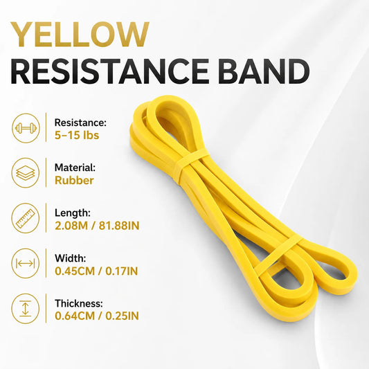 Versatile 5~120Lbs Fitness Resistance Band - Enhance Your Agility, Strength, and Flexibility for Home, Gym, and Outdoor Workouts