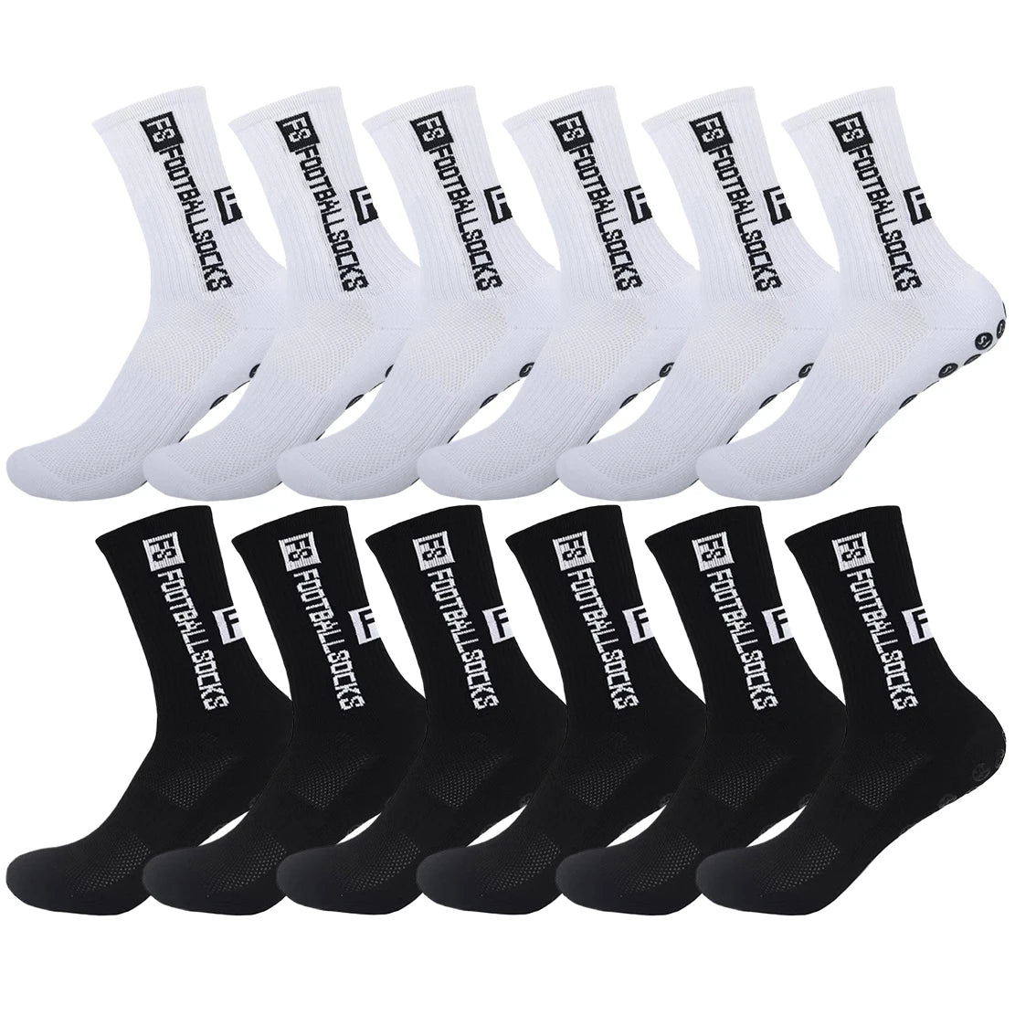 Football Socks Non Slip Grip for Men Women Basketball Baseball Soccer Cycling Running Hiking Tennis Skateboard Exercise