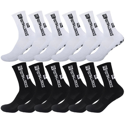 Football Socks Non Slip Grip for Men Women Basketball Baseball Soccer Cycling Running Hiking Tennis Skateboard Exercise