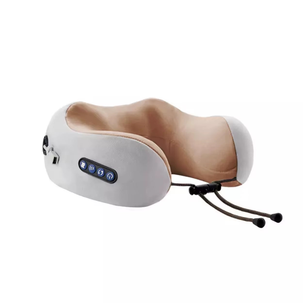 Neck Massage Pillow Heating Vibration Kneading Electric Cervical Shoulder Massage Products Relaxing Massager for Travel